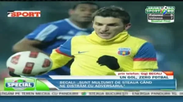 Steaua a urcat pe 5, Becali e suparat: Nu sunt multumit de joc! Au 4 meciuri timp sa schimbe Ce jucator l-a dezamagit