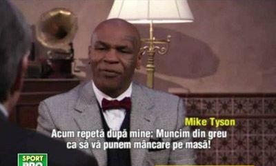 VIDEO / Tyson a parodiat Discursul Regelui! Vezi cum il ajuta pe Bush sa nu se mai balbaie: