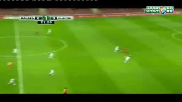 Ratare uriasa Baros, min. 22