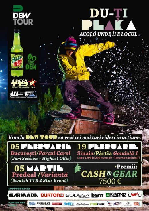 VIDEO! Sunt DUSI CU PLACA! Campionatul de snowboard se muta la Predeal!_3