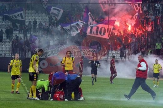 VIDEO! CFR - Timisoara: asta e imaginea care a aprins razboiul Ardealului! E provocarea Timisoarei sau lucratura CFR-ului?