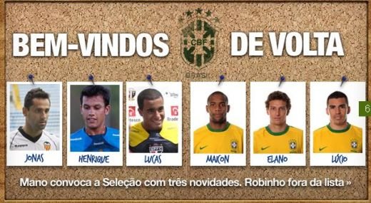 Ronaldinho, Kaka si Robinho, OUT de la nationala Braziliei! Vezi cei 3 debutanti care le vor lua locul!