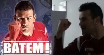 VIDEO Cadu e gata de meciul cu Poli! Vezi cum isi ameninta rivalii: