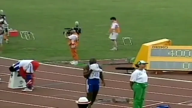 MOMENT unic in istoria Olimpiadei! A terminat cursa intr-un picior: Cineva parca m-a IMPUSCAT