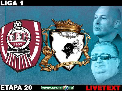 Timisoara e la 5 puncte de Otelul: CFR Cluj 1-2 Timisoara! Doua penaltyuri controversate!