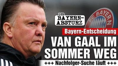S-a decis soarta lui Louis van Gaal! Vezi cat mai sta la Bayern: