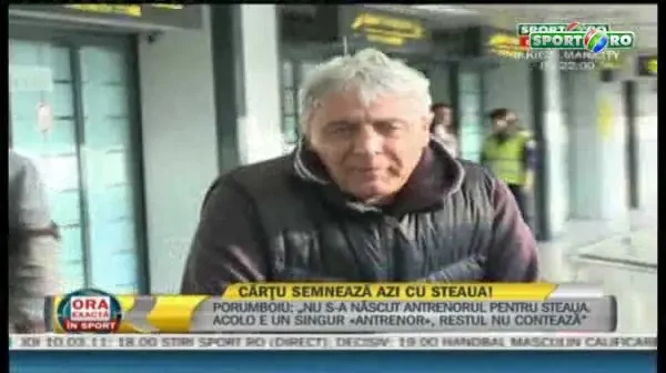 Vezi aici reactia lui Cartu la sosire!