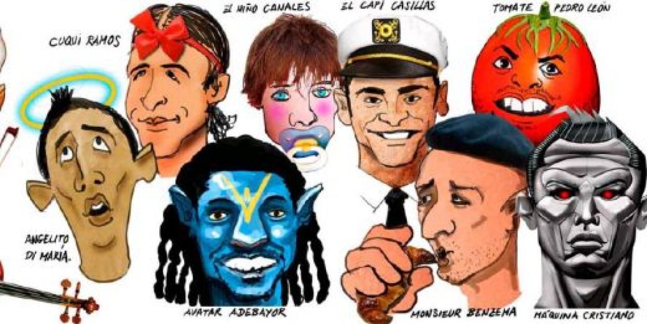 FABULOS! Jucatorii lui Real Madrid in desene animate! Vezi ce PORECLE au in vestiar:_3