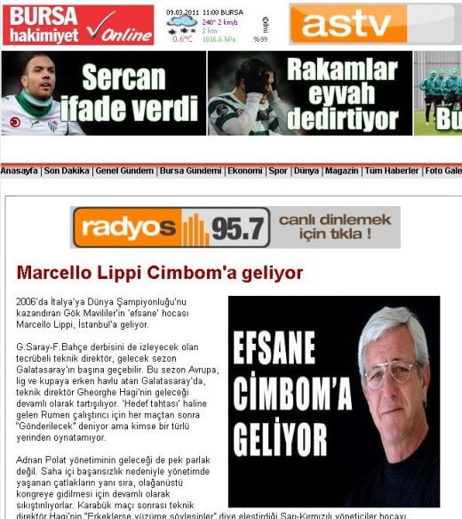 Hagi, sub presiune TOTALA! Va fi monitorizat la Galatasaray de campionul mondial Marcello Lippi!