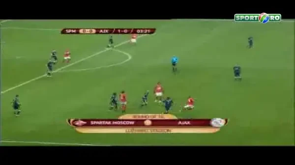 VIDEO Ajax la pamant in Rusia, 0-3 cu Spartak! Vezi golul GENIAL marcat de Alex din lovitura libera!