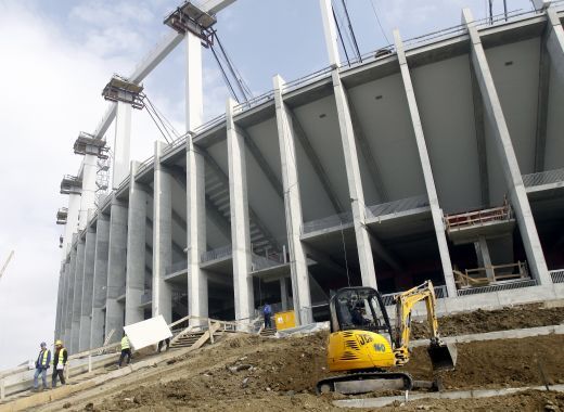 Acoperisul National Arena va fi gata in 2 saptamani! Stadionul va fi gata la timp! SUPER FOTO:_2
