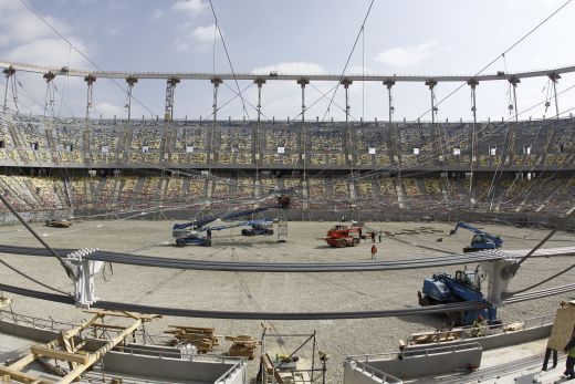 Acoperisul National Arena va fi gata in 2 saptamani! Stadionul va fi gata la timp! SUPER FOTO:_8