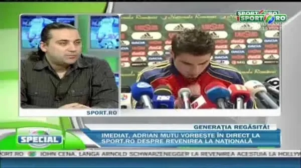 Mutu, la un pas de accidentare! S-a taiat pe FATA in timp ce se barbierea pentru conferinta!