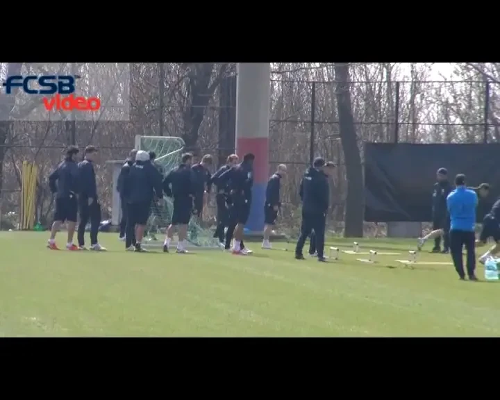 Imagini de la antrenamentul Stelei de astazi!