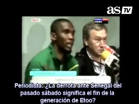 Eto'o a fost la un pas sa bata un reporter: "Am sa ii spun SEFULUI tau sa te dea afara. Nu meriti sa traiesti"