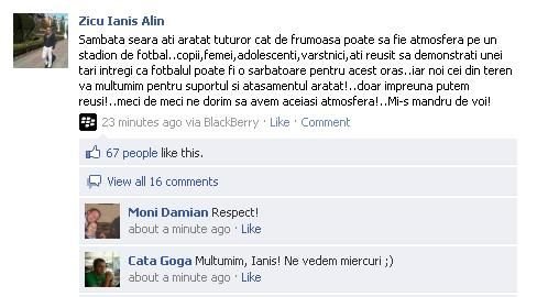 Mi-s mandru de voi! Zicu isi reneaga trecutul de caine pe Facebook, e banatean 100%!