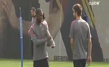 SUPER VIDEO! Abidal l-a dat de gol pe Pique! Vezi explicatia HENTULUI de la golul cu Villarreal!