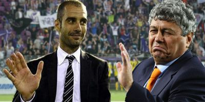 Primul BANC dupa umilinta de pe Camp Nou: ce i-a spus Mircea Lucescu lui Guardiola inainte de meci?