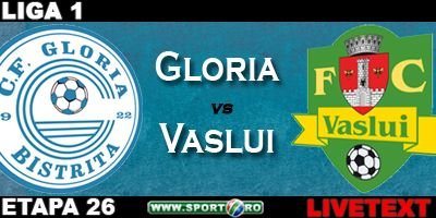 Gloria 1-1 Vaslui! Vaslui rateaza sansa de a se apropia de Timisoara si Otelul!