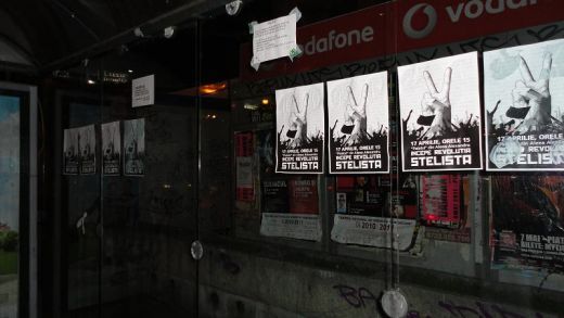 Protest fara precedent! Fanii Stelei au umplut Bucurestiul cu postere anti-Becali! FOTO:_4