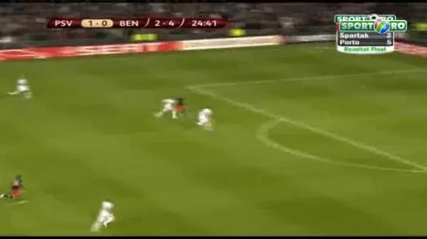 Vezi golul lui Lens cu Benfica