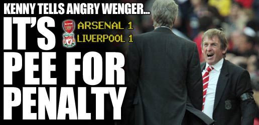 Arsenal a ajuns ca STEAUA! Wenger a explodat de nervi dupa ce Arsenal a luat gol in minutul 102! De ce l-a injurat Dalglish