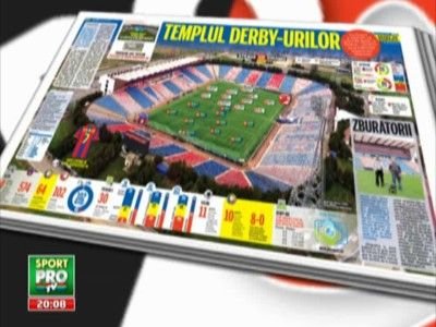 Citeste sambata in ProSport: Prima poza PANORAMICA a stadionului Ghencea! Iti gasesti locul la derby pe net!