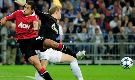 Scenariu de vis pentru o generatie, Schalke UCISA in 2 minute: Schalke 0-2 Manchester United!