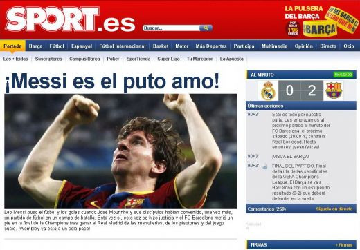 Catalanii sunt siguri de calificarea in finala: Messi e maestrul diavolului!