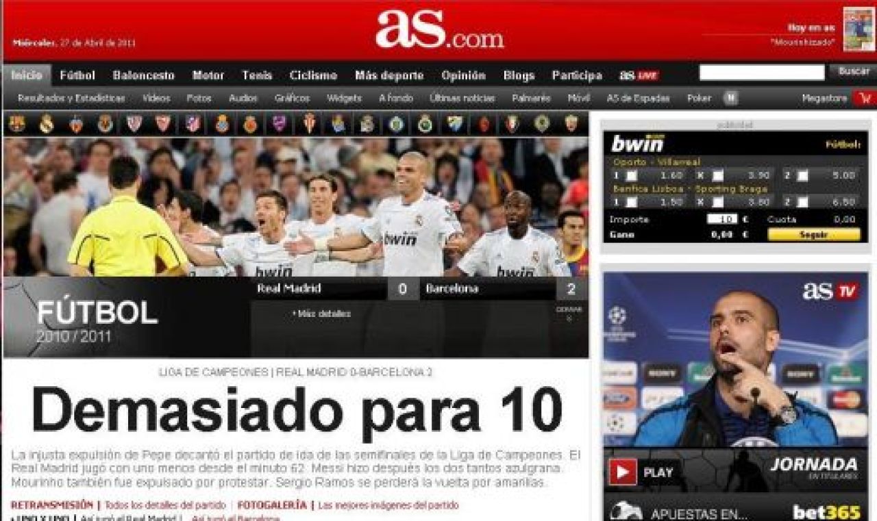 Madridul ACUZA arbitrajul: