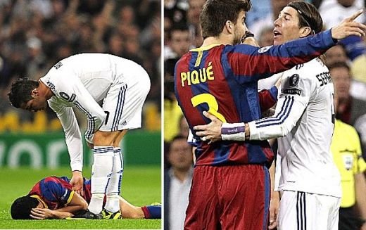 Se incalzesc pentru finala! Cel mai DUR fotbalist al lui United ii face PRAF pe jucatorii Barcelonei: E jenant cum simuleaza
