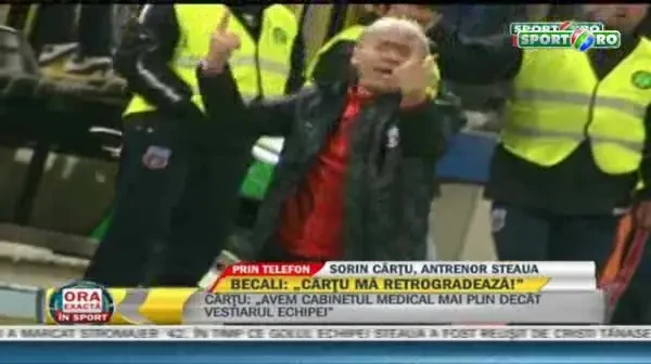 Bonfim catre Cartu: "FIU DE CURVA"! Vezi reactia DURA a antrenorului Stelei: