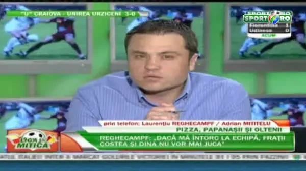 Mititelu il face PRAF pe Reghecampf: Plange ca o muiere! E nimic ca antrenor! Reghe: Iei 6 la Galati cu Costea al tau