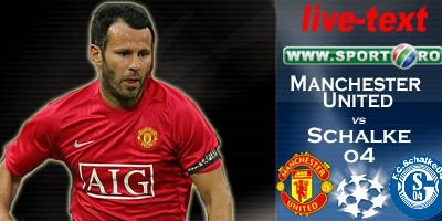 Scenariu de vis pentru o generatie de AUR: United 4-1 Schalke! Giggs, Scholes si Van der Sar, in FINALA cu Barcelona
