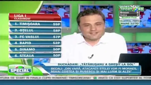 Copos: "Spadacio nu se va duce la Steaua. Iubeste prea mult Rapidul" MESAJUL pentru Becali: