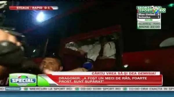 Rapidistii au petrecut victoria impotriva Stelei chiar in Ghencea!