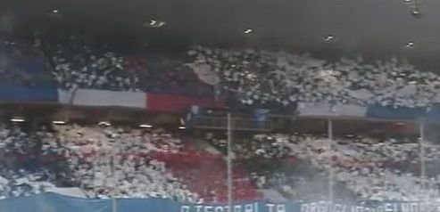 VIDEO: Lectie pentru ultrasii din Liga I! SUPER coregrafie la o echipa retrogradata din Italia