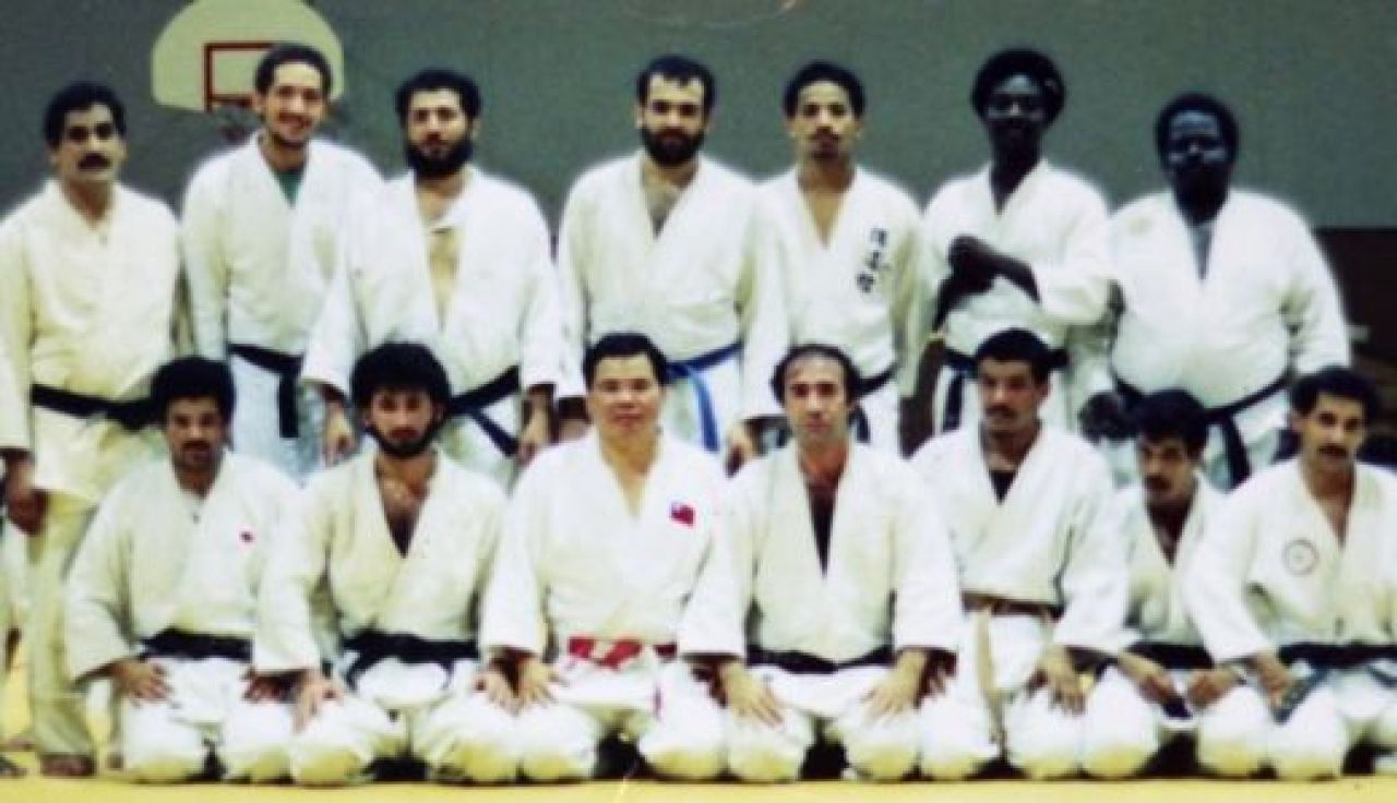IMAGINI INCREDIBILE cu Osama bin Laden in tinerete: Cel mai temut terorist al lumii a fost centura neagra in judo!_4