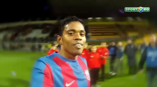 SUPER VIDEO 360 de grade! Maicon s-a filmat in tricoul Stelei dupa calificarea in finala Cupei Romaniei!