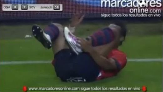VIDEO! Accidentare HORROR in Spania! A fost la un pas sa lesine de durere!
