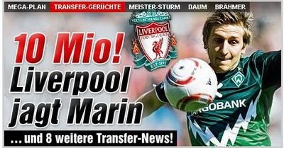 Liverpool il vrea pe Marin si ofera 10 milioane! Care sunt tintele cormoranilor pentru primul titlu dupa 22 de sezoane