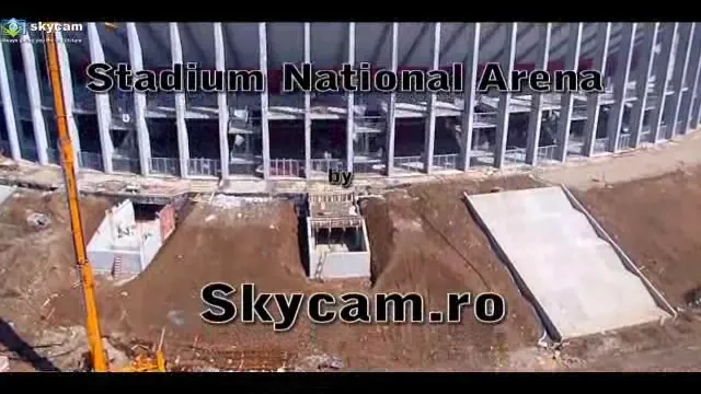 National Arena este gata! Michel Platini a venit in Romania sa vada minunea! VEZI ULTIMELE IMAGINI: