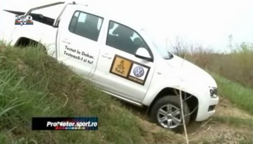 Tare ca piatra! Amarok stie bine de tot... in offroad!