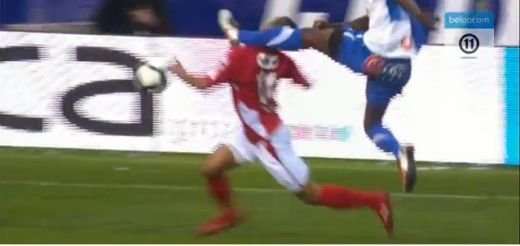 Liverpool nu l-a invatat fotbal! Jucatorul pe care l-a faultat are fractura de pomete si nasul facut ZOB! VIDEO: