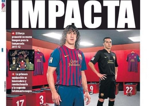 Barcelona ALL BLACKS! Jucatorii s-au pozat pentru prima data in noile tricouri! Vezi istoria FOTO a echipei care nu si-a schimbat niciodata modelul_9