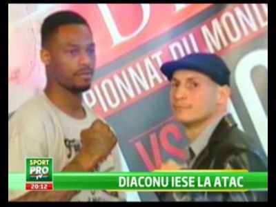 RECHINUL Diaconu e gata de meciul VIETII: Voi soca intreaga lume cu Dawson!