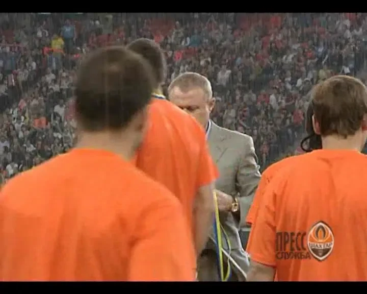 Decernarea medaliilor la Sahtior Donetk!