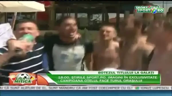 VIDEO MANEAUA ANULUI: "Steaua Bucuresti, de Galati sa te feresti!" Asta e HIT-ul preferat al jucatorilor de la Otelul! Vezi cum l-au cantat: