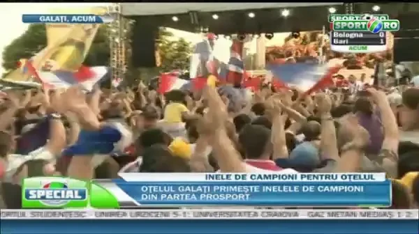 100 de ani de fotbal pentru un titlu: Galatiul, prima campioana din istoria Moldovei! Otelul primeste inelul de campioni!