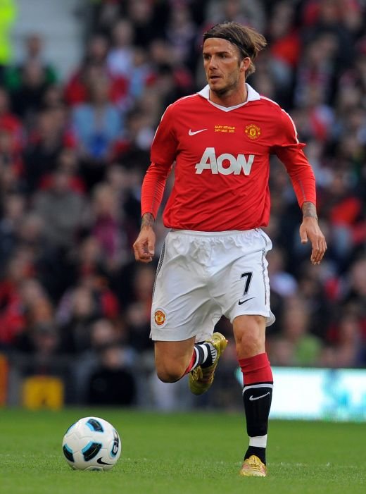 SUPER VIDEO: Beckham, din nou in tricoul lui Manchester United! Ce gol a reusit Rooney in meciul pentru Gary Neville!_4